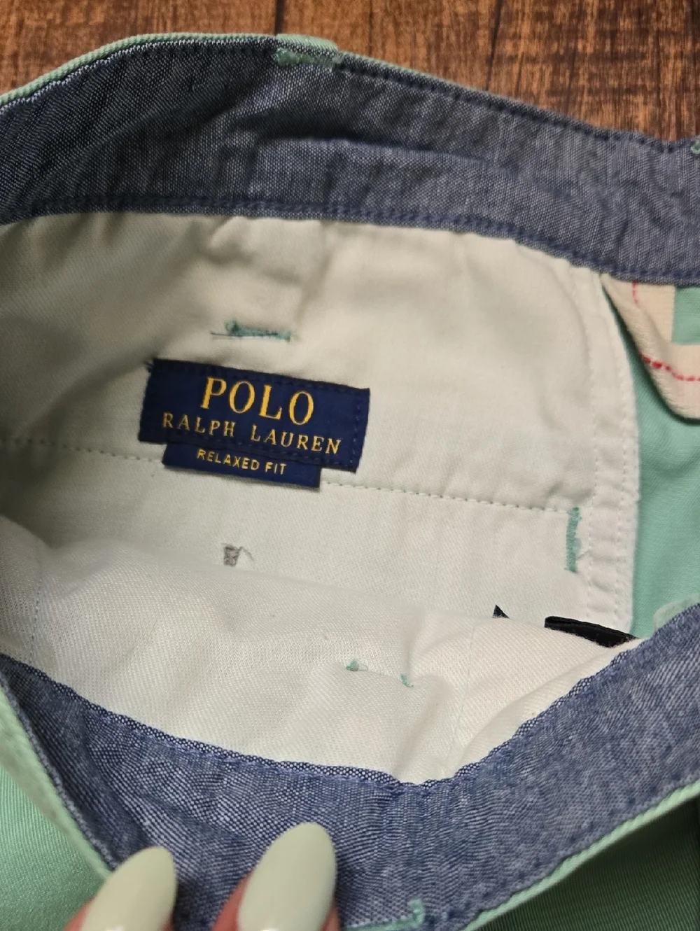 Polo Ralph Lauren Green Cotton Shorts Relaxed Fit Classic Preppy 30